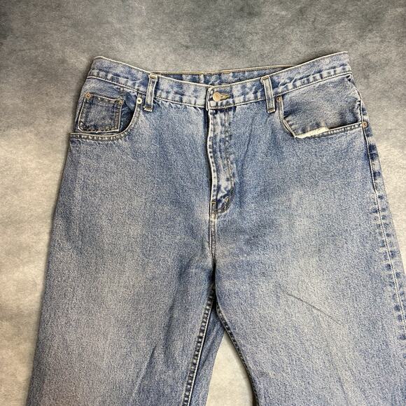 Vintage Levi’s 501 Men’s Jeans Size 40 Fits 35x30 Blue Wash Denim Made in USA - Picture 2 of 16